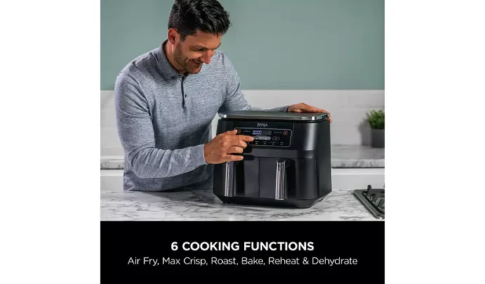 ⁦Airfryer Ninja Foodi Dual Zone 7,6L AF300EU⁩ - الصورة ⁦9⁩