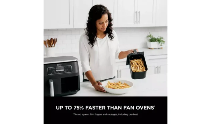 ⁦Airfryer Ninja Foodi Dual Zone 7,6L AF300EU⁩ - الصورة ⁦2⁩