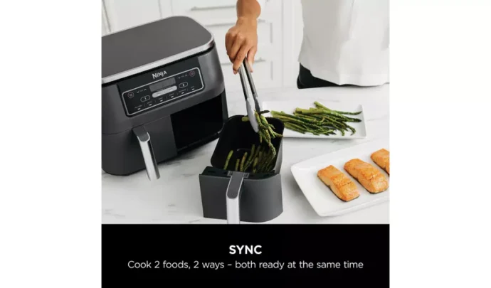 ⁦Airfryer Ninja Foodi Dual Zone 7,6L AF300EU⁩ - الصورة ⁦3⁩