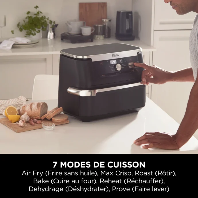 ⁦Air Fryer Ninja  10.4L AF500EU⁩ - الصورة ⁦2⁩