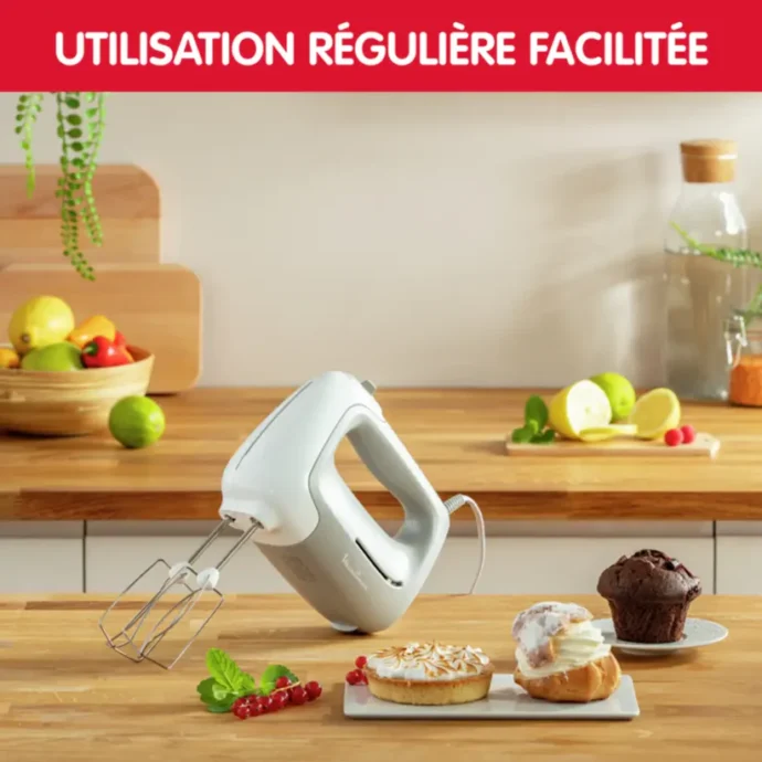 ⁦Batteur Moulinex Prep'Mix 450W HM450B10⁩ - الصورة ⁦4⁩