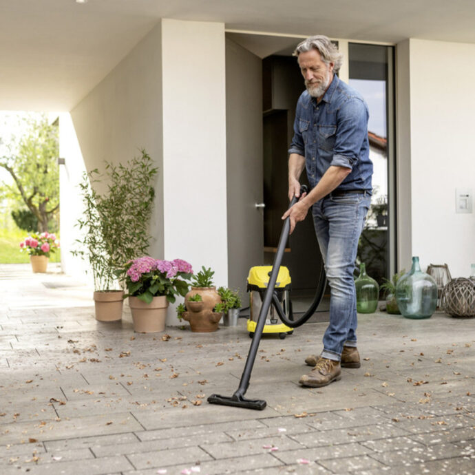 ⁦Aspirateur KARCHER Eau et Poussières WD3 INOX⁩ - الصورة ⁦3⁩