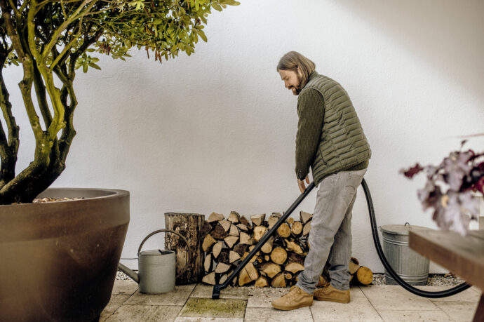 ⁦Aspirateur KARCHER Eau et Poussières WD3 INOX + Accessoires⁩ - الصورة ⁦4⁩