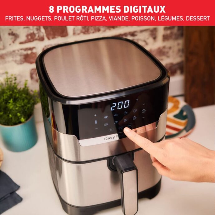 ⁦Airfryer Moulinex 4.2L DIGITAL EZ505D10⁩ - الصورة ⁦4⁩