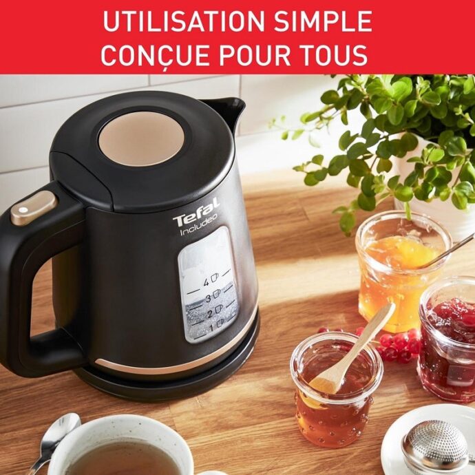 ⁦Bouilloire Tefal Includeo électrique 1L KI533811⁩ - الصورة ⁦3⁩