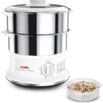 Cuiseur Vapeur SEB  2 Bols en INOX 6 Litres