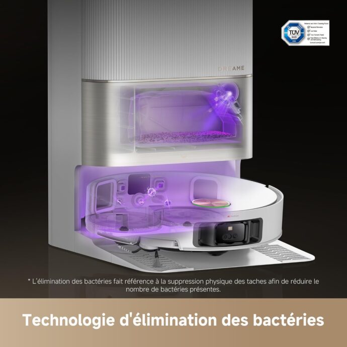 ⁦Robot Aspirateur DREAME X50 Ultra Complete avec Station⁩ - الصورة ⁦10⁩