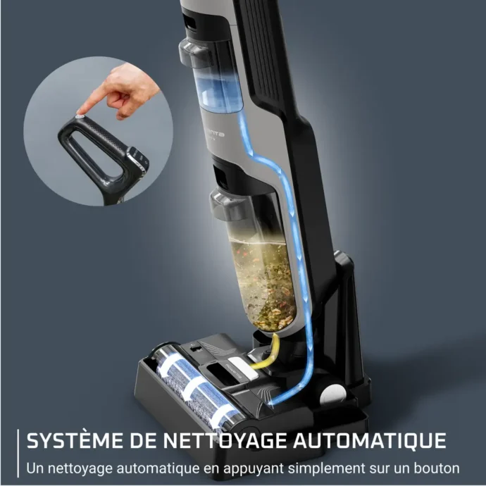 ⁦Aspirateur Rowenta X-Clean 4 Balai Laveur sans Fil⁩ - الصورة ⁦6⁩