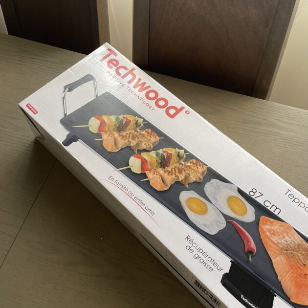 Plancha Techwood Teppan Yaki Grill Jumbo 1800w