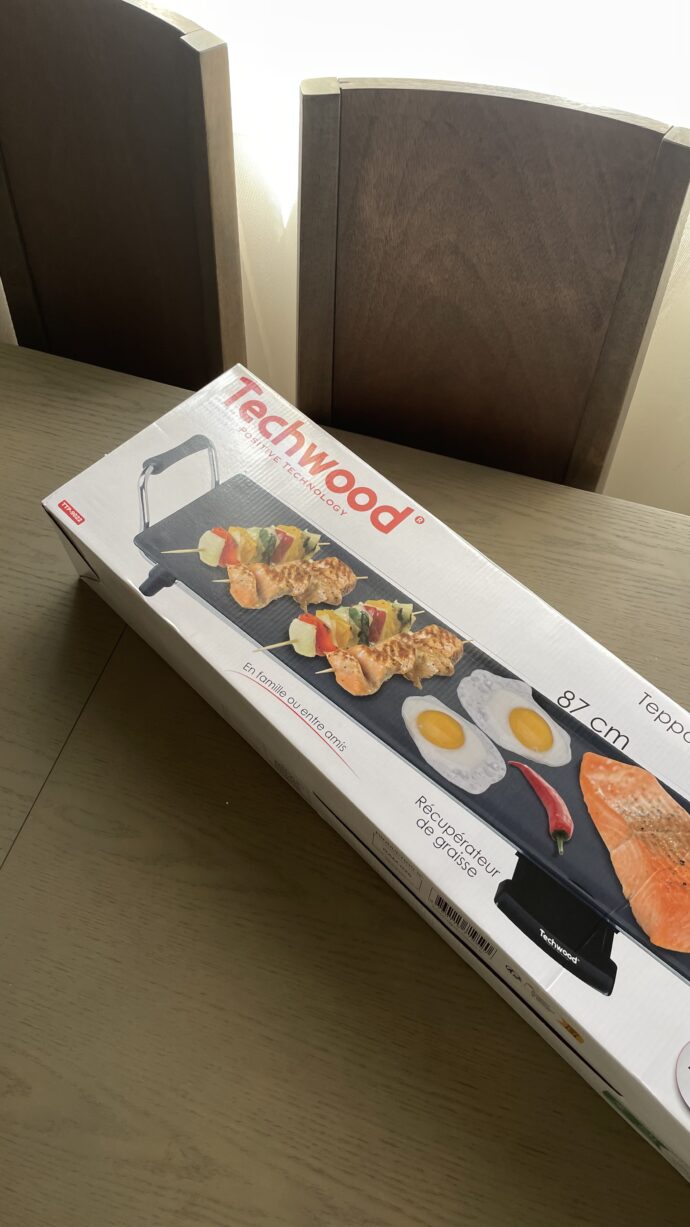 Plancha Techwood Teppan Yaki Grill Jumbo 1800w