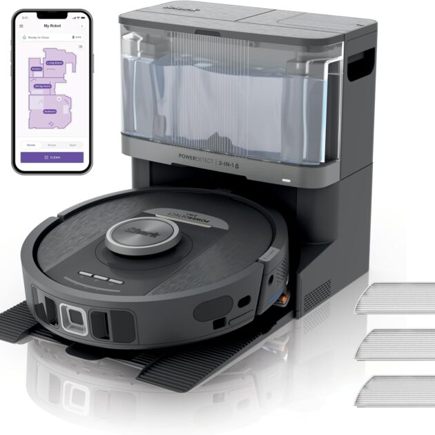 Aspirateur Robot laveur SHARK PowerDetect NeverTouch RV2800YEEU