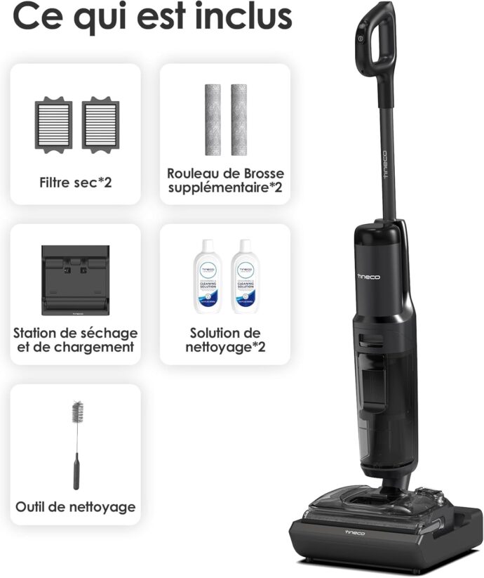 ⁦Aspirateur Laveur Tineco Floor One S7 Stretch Ultra⁩ - الصورة ⁦10⁩