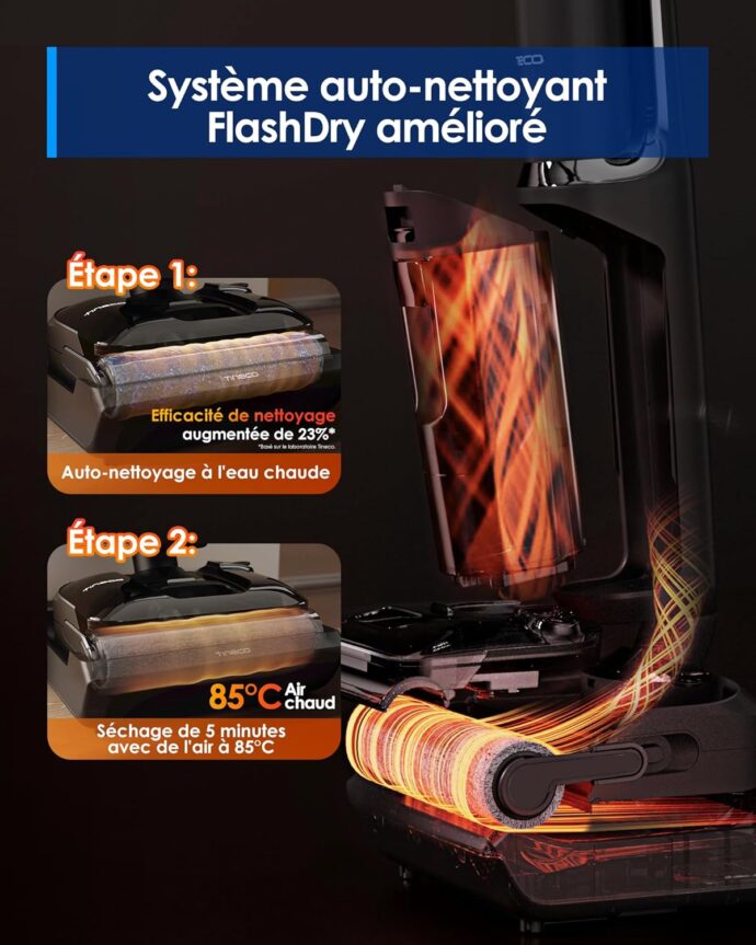 ⁦Aspirateur Laveur Tineco Floor One S7 Stretch Ultra⁩ - الصورة ⁦8⁩