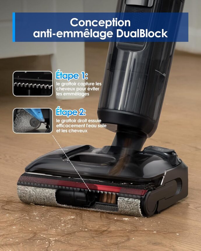 ⁦Aspirateur Laveur Tineco Floor One S7 Stretch Ultra⁩ - الصورة ⁦7⁩