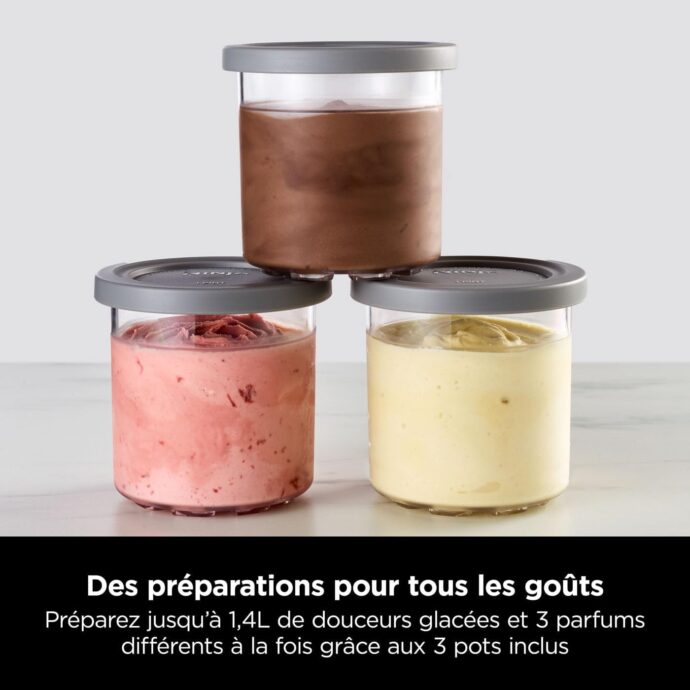 ⁦Ninja CREAMi Sorbetière & Fabrique à Desserts NC300EUCP⁩ - الصورة ⁦10⁩