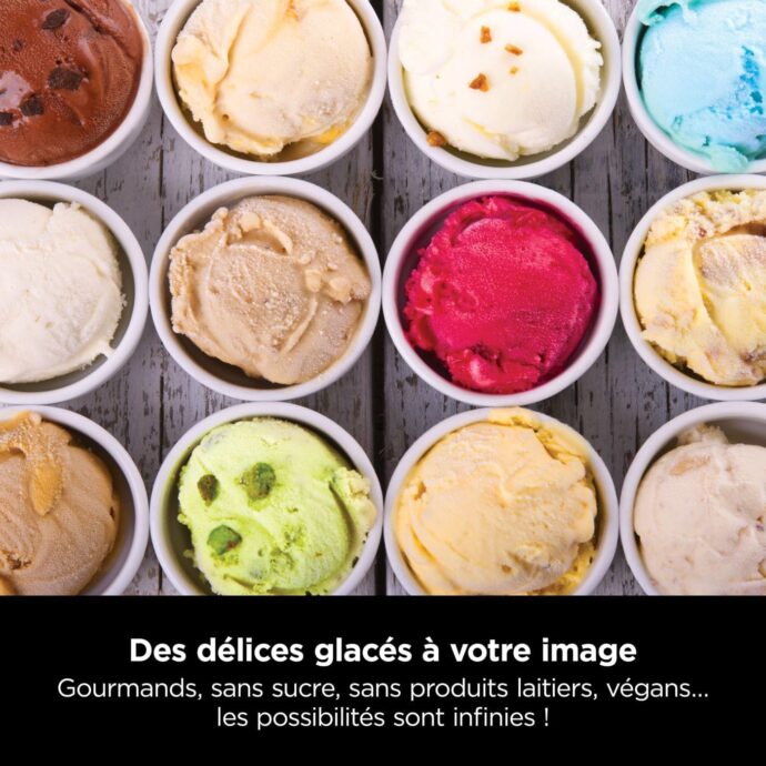 ⁦Ninja CREAMi Sorbetière & Fabrique à Desserts NC300EUCP⁩ - الصورة ⁦5⁩